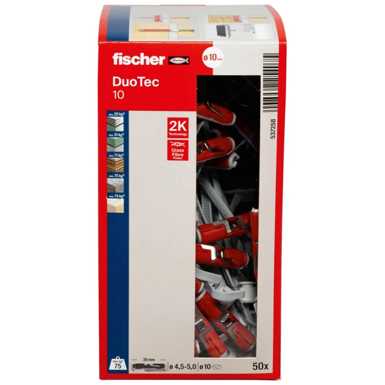 Kołek zaciskowy DuoTec 10 50 szt. 00537258
