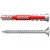 Kołek rozporowy fischer DuoPower 8 x 65 S z wkrętem 25 szt. 00538256