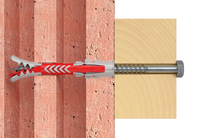 Kołek rozporowy fischer DuoPower 10 x 80 S z bezpiecznym wkrętem 10 szt. 00538257