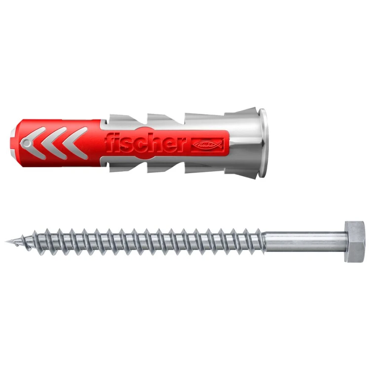 Kołek rozporowy fischer DuoPower 12 x 60 S z bezpiecznym wkrętem 10 szt.  00538258